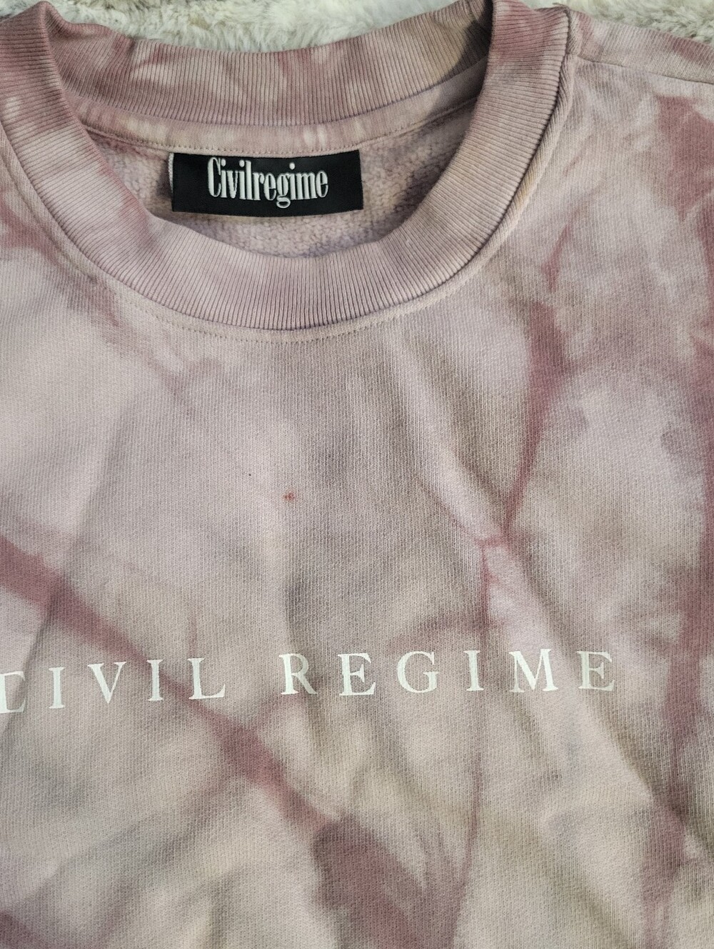 Civil Regime Embroidered Rose Hoodie Size Large NWT - Picture 4 of 7